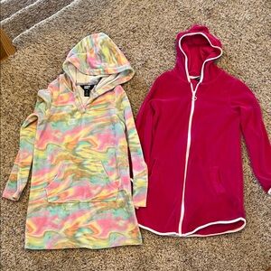 Lands End Girls 6/7 swim cover ups